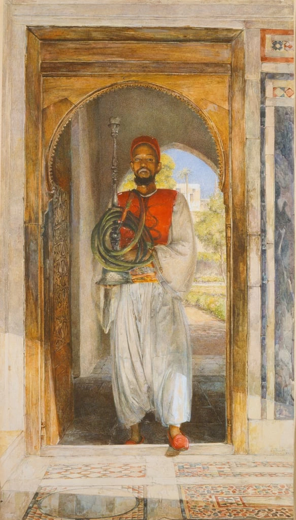 Il portatore di pipa, 1859 - The Higgins Art Gallery & Museum, Bedford